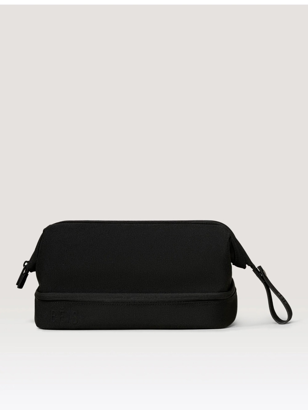 BEIS Black Travel Dopp Kit Toiletry Bag